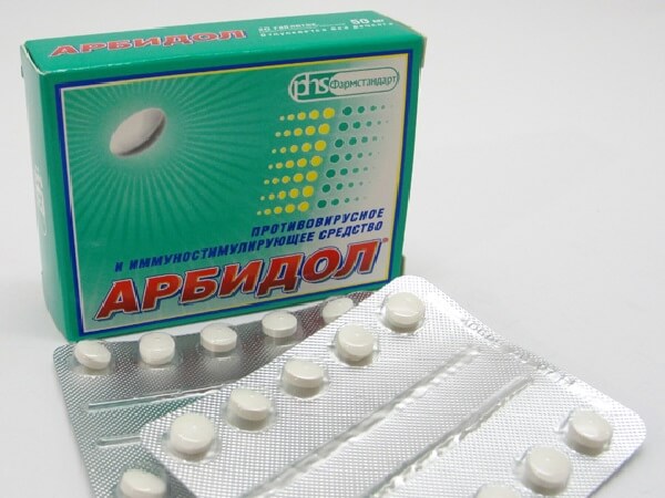 Противовирусные таблетки Арбидол для взрослых и детей: инструкция по применению и отзывы