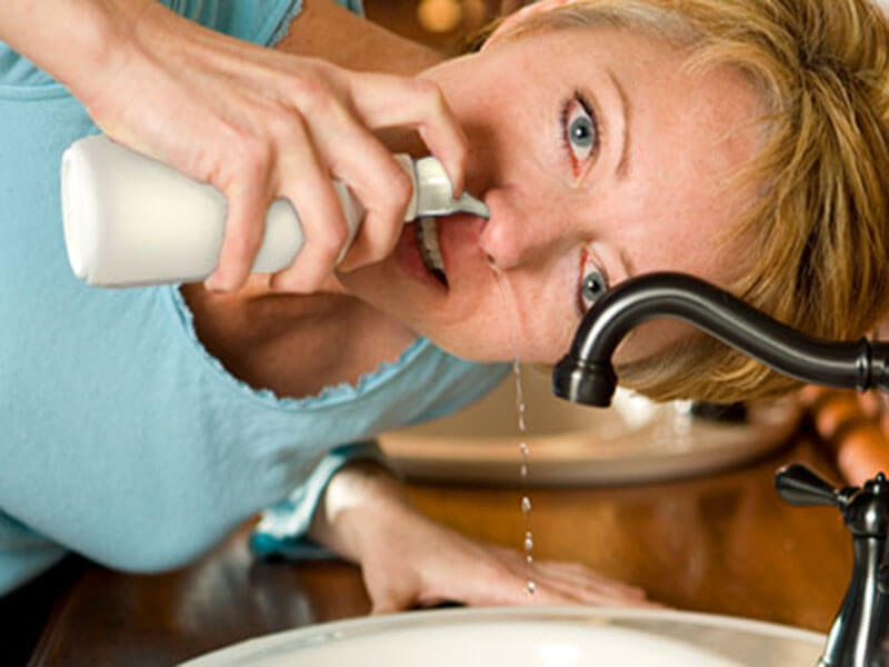 Как промыть лобные пазухи носа с помощью прополиса и картофеля: промывание и очищение пазух носа в домашних условиях