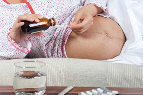 Лечение простуды у беременной