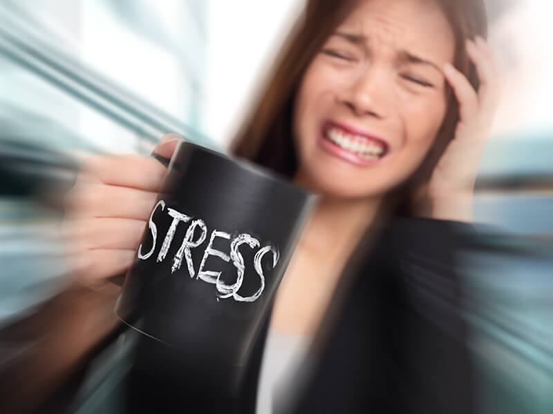 Стресс как причина кома в горле