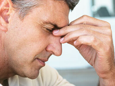 Головная боль может служить признаком катарального синусита